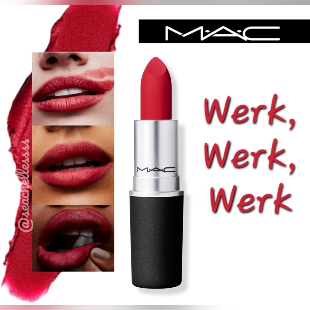 Werk, Werk, Werk | Powder Kiss Lipstick | Mac Cosmetics | Brand New in Box